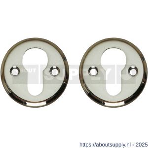 Intersteel Living 3173 cilinderrozetten diameter 50x5 mm nikkel - S26011124 - afbeelding 1