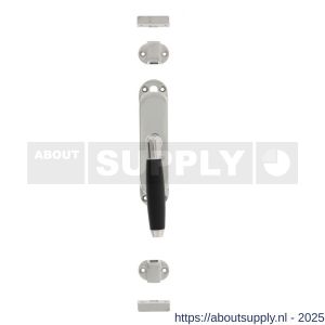 Intersteel 5620 kruk-espagnolet links Ton 400 nikkel-ebbenhout - S26000071 - afbeelding 1