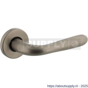 Intersteel Living 0195 deurkruk Jupiter op rozet verdekt diameter 49x7 mm nikkel mat - S26007326 - afbeelding 1