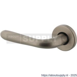 Intersteel 0195 deurkruk gatdeel links Jupiter op rozet verdekt diameter 49x7 mm nikkel mat - S26001186 - afbeelding 1