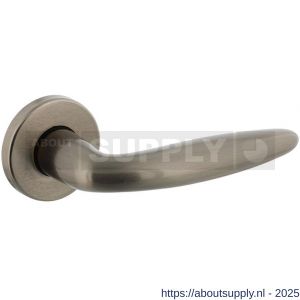 Intersteel Living 0199 deurkruk Sigaar op rozet verdekt diameter 49x7 mm nikkel mat - S26000377 - afbeelding 1