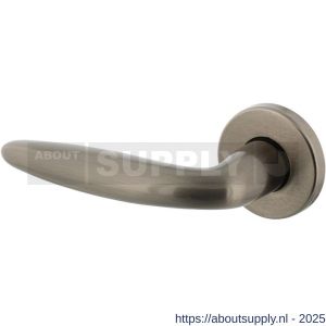 Intersteel 0199 deurkruk gatdeel links Sigaar op rozet verdekt diameter 49x7 mm nikkel mat - S26000379 - afbeelding 1