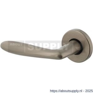 Intersteel 0200 deurkruk gatdeel links Phobos op rozet verdekt diameter 49x7 mm nikkel mat - S26000381 - afbeelding 1