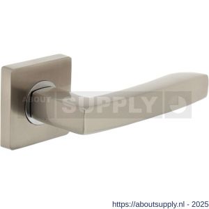 Intersteel Living 1714 deurkruk Dean op rozet verdekt 55x55x10 mm met nokken chroom-nikkel mat - S26005156 - afbeelding 1