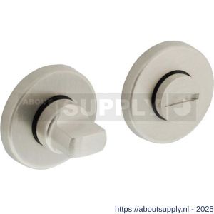 Intersteel Living 3186 WC-sluiting verdekt diameter 49x7 mm met stift 8x8 mm nikkel mat - S26007615 - afbeelding 1