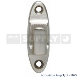 Intersteel 5615 sluithaak voor raamsluiting Dudok nikkel mat - S26003656 - afbeelding 1