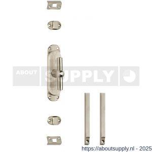 Intersteel Living 5620 set kruk-espagnolet T-kruk inclusief stangenset 2x 1250 mm nikkel mat - S26009333 - afbeelding 1