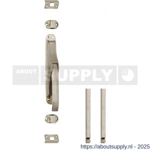 Intersteel Living 5620 set pomp-espagnolet inclusief stangenset 2x 1250 mm nikkel mat - S26009349 - afbeelding 1