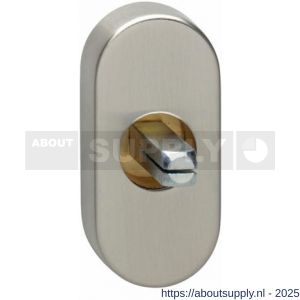 Intersteel 6050 basisplaat voor raamkruk hals diameter 18 mm nikkel mat - S26003777 - afbeelding 1