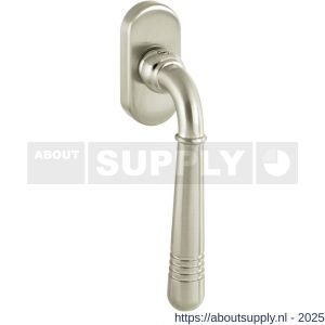 Intersteel Living 6170 raamkruk Helena op ovaal rozet nikkel mat - S26005192 - afbeelding 1