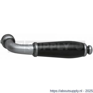 Intersteel 0206 deurkruk Courgette oud grijs-zwart - S26007439 - afbeelding 1