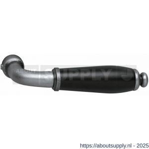 Intersteel 0206 deurkruk gatdeel Courgette oud grijs-zwart - S26001274 - afbeelding 1
