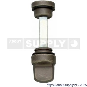 Intersteel 3705 WC-olive los 8 mm oud grijs - S26005204 - afbeelding 1
