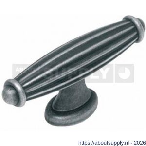 Intersteel Living 8479 meubelknop gerild grijs - S26004137 - afbeelding 1