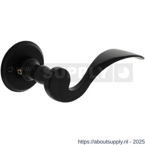 Intersteel Living 0292 deurkruk Lepel met rozet diameter 50x5 mm zwart - S26008188 - afbeelding 1