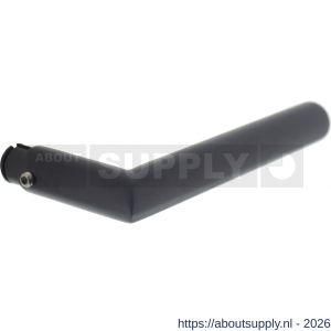 Intersteel 0583 deurkruk gatdeel Jura structuur zwart - S26007015 - afbeelding 1