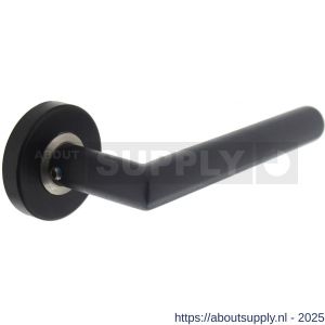Intersteel 0583 deurkruk gatdeel Jura op rozet verdekt diameter 53x10 mm structuur zwart - S26007016 - afbeelding 1