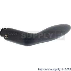Intersteel 0587 deurkruk Jupiter structuur zwart - S26006756 - afbeelding 1