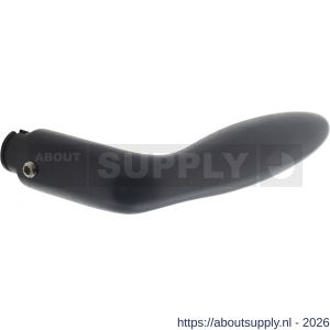 Intersteel 0587 deurkruk gatdeel Jupiter structuur zwart - S26007017 - afbeelding 1