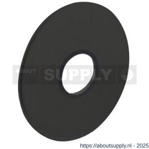 Intersteel 3403 rozetten zelfklevend diameter 55x2 mm structuur zwart - S26008267 - afbeelding 1
