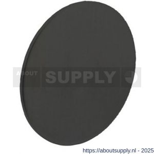 Intersteel Living 3403 afdekrozet zelfklevend diameter 55x2 mm structuur zwart - S26006791 - afbeelding 1