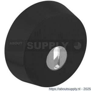 Intersteel Living 3755 SKG3 veiligheidsrozet rond diameter 59x18 mm voor oplegsloten met kerntrekbeveiliging structuur zwart - S26009175 - afbeelding 1