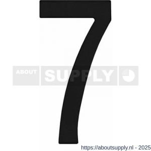 Intersteel Living 4020 huisnummer 7 150 mm RVS-structuur zwart - S26006823 - afbeelding 1