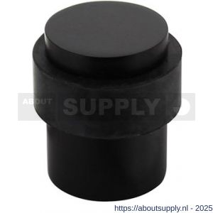 Intersteel Living 4420 deurstop diameter 30x40 mm vloermontage zwart - S26009196 - afbeelding 1
