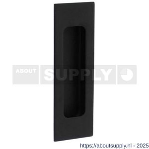 Intersteel Living 4476 schuifdeurkom rechthoekig 120x40 mm verdekt zwart - S26008310 - afbeelding 1