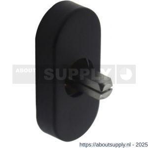 Intersteel 6050 basisplaat voor raamkruk hals diameter 18 mm mat zwart - S26003773 - afbeelding 1