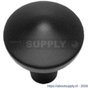 Intersteel Living 8478 meubelknop punt rond diameter 25 mm mat zwart - S26004125 - afbeelding 1