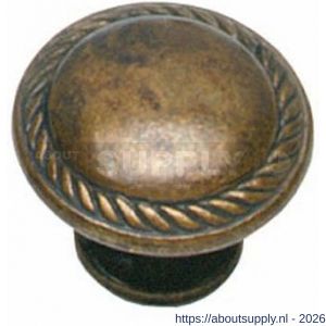 Intersteel 8480 meubelknop rond-kabel diameter 30 mm antiek - S26004159 - afbeelding 1