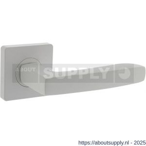 Intersteel Living 1712 deurkruk Minos op rozet verdekt 55x55x10 mm met nokken wit - S26009234 - afbeelding 1