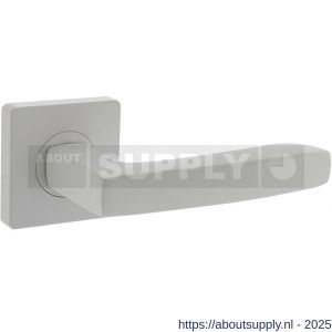 Intersteel 1712 deurkruk gatdeel rechts Minos op rozet verdekt 55x55x10 mm met nokken wit - S26009235 - afbeelding 1