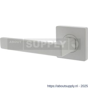 Intersteel 1713 deurkruk gatdeel links Hera op rozet verdekt 55x55x10 mm met nokken wit - S26009239 - afbeelding 1