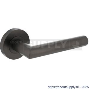 Intersteel Living 1693 deurkruk Bastian op rozet verdekt diameter 52x10 mm met nokken antraciet grijs - S26009979 - afbeelding 1