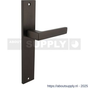 Intersteel 1744 deurkruk gatdeel rechts Hera op schild rechthoekig 245x45 mm blind antraciet grijs - S26010425 - afbeelding 1