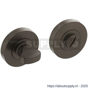 Intersteel Living 3476 WC-sluiting verdekt diameter 52x10 mm met nokken en stift 8x8 mm antraciet grijs - S26010013 - afbeelding 1
