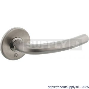 Intersteel Living 0568 deurkruk Sabel diameter 16 mm op rozet verdekt diameter 53x5 mm RVS - S26000460 - afbeelding 1