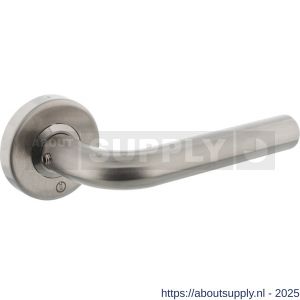 Intersteel 0570 deurkruk gatdeel Luzern op rozet verdekt diameter 53x10 mm RVS - S26000740 - afbeelding 1