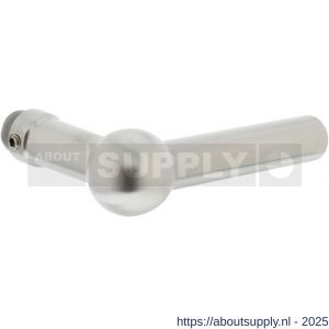 Intersteel 0632 deurkruk L/L bol RVS - S26001843 - afbeelding 1