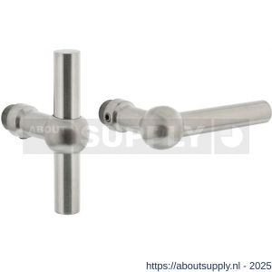 Intersteel 0633 deurkruk L/T bol RVS - S26007470 - afbeelding 1