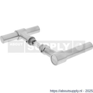 Intersteel 0671 deurkruk L/T recht RVS - S26005312 - afbeelding 1