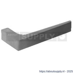Intersteel 0722 deurkruk gatdeel rechts Moors nummer 1 met rozet verdekt 50x50x5 mm met nokken RVS - S26001507 - afbeelding 1