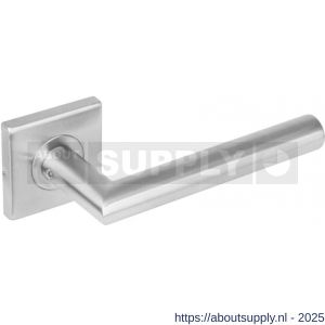 Intersteel Essentials 1242 deurkruk Jura op rozet verdekt 53x53x8 mm met nokken RVS - S26000606 - afbeelding 1