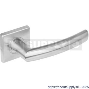Intersteel 1248 deurkruk gatdeel Blok op rozet verdekt 53x53x8 mm met nokken RVS - S26007355 - afbeelding 1