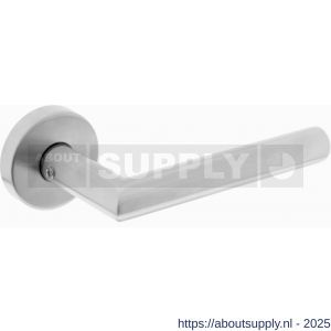 Intersteel Living 1951 deurkruk Jura met rozet verdekt ATP diameter 51x10 mm met nokken RVS - S26007065 - afbeelding 1