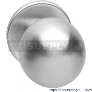 Intersteel 2165 knop bol vast op rozet 4 mm verdekt RVS - S26000997 - afbeelding 1