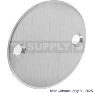 Intersteel Living 3409 afdekrozet diameter 50x2 mm RVS - S26002286 - afbeelding 1
