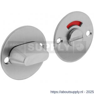 Intersteel Living 3409 WC-sluiting diameter 50x2 mm met stift 8x8 mm RVS - S26002739 - afbeelding 1